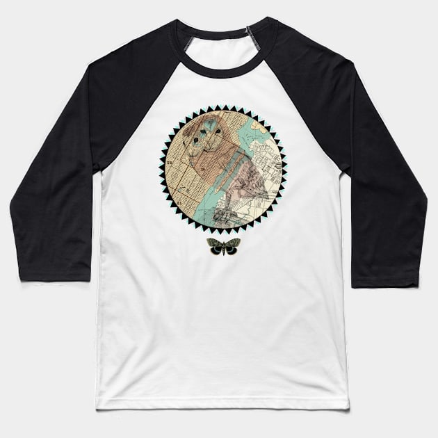 New York City Owl Baseball T-Shirt by karenina